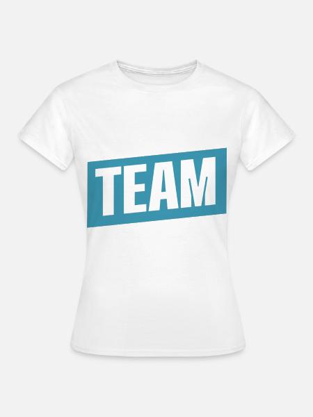 Team - Frauen T-Shirt - Weiß