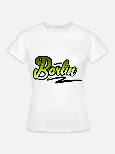 Berlin - Frauen T-Shirt - Weiß