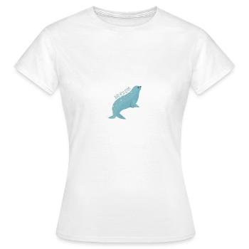 Meerestiere - Frauen T-Shirt - Weiß - Vorne - AI Model Female 172 dark (172cm)