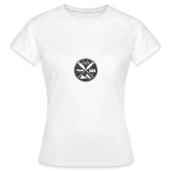 Wassersport - Frauen T-Shirt - Weiß - Vorne - AI Model Female 172 dark (172cm)