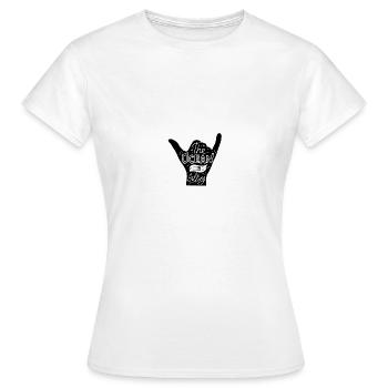 Wassersport - Frauen T-Shirt - Weiß - Vorne - AI Model Female 172 dark (172cm)