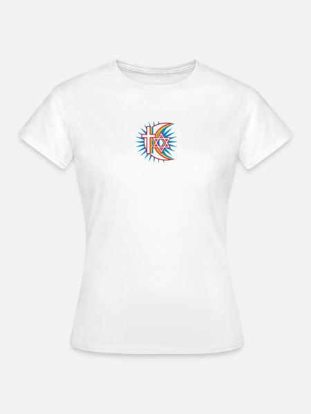 Drei Religionen - Frauen T-Shirt - Weiß