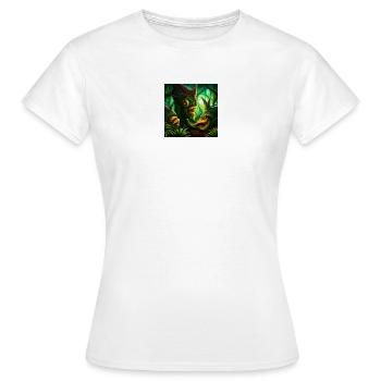 Horror jungle - Frauen T-Shirt - Weiß - Vorne - AI Model Female 172 dark (172cm)