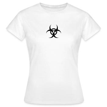 bio - Women's T-Shirt - white - Front - AI Model Female 172 dark (172cm)
