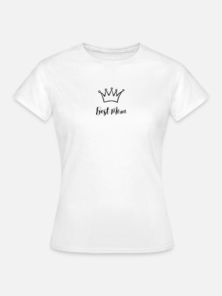 Best Mom - Frauen T-Shirt - Weiß