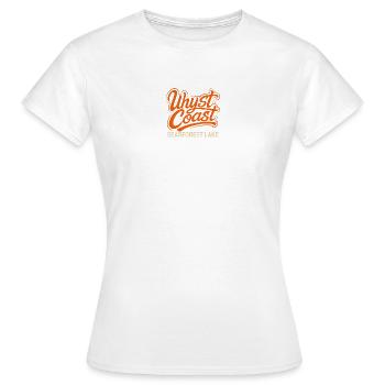 Uhyst Coast Spree Bärwalder See Bearforest Lake or - Frauen T-Shirt - Weiß - Vorne - AI Model Female 172 dark (172cm)