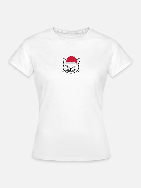 Nikolaus Kitteh - Frauen T-Shirt - Weiß