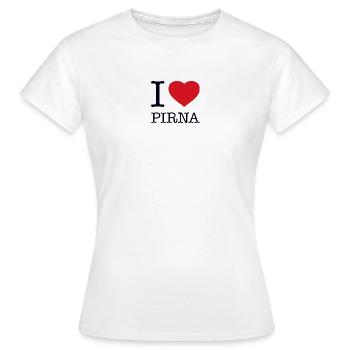 J’ADORE PIRNA - T-shirt Femme - blanc - Devant - AI Model Female 172 dark (172cm)
