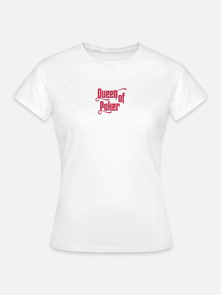 Poker - Frauen T-Shirt - Weiß
