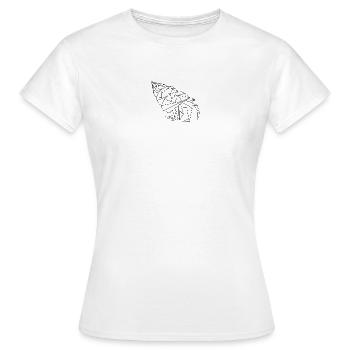 Einsiedler Geometric - Frauen T-Shirt - Weiß - Vorne - AI Model Female 172 dark (172cm)