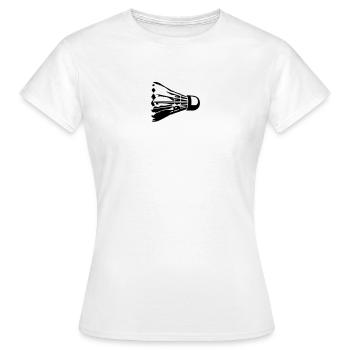 Federball - Frauen T-Shirt - Weiß - Vorne - AI Model Female 172 dark (172cm)