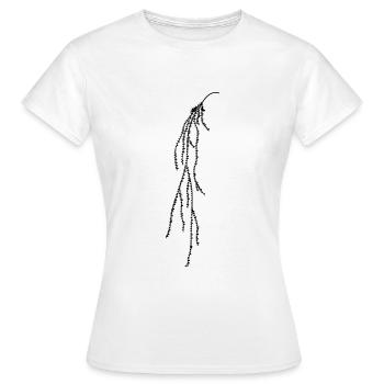 Hanging plant - Women's T-Shirt - white - Front - AI Model Female 172 dark (172cm)