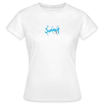 Splish Splash 2 - Frauen T-Shirt - Weiß - Vorne - AI Model Female 172 dark (172cm)