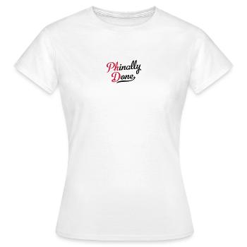 Doktortitel - Frauen T-Shirt - Weiß - Vorne - AI Model Female 172 dark (172cm)