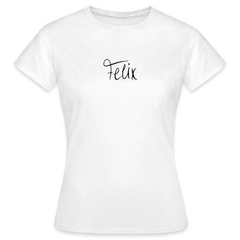 Felix - T-shirt Femme - blanc - Devant - AI Model Female 172 dark (172cm)