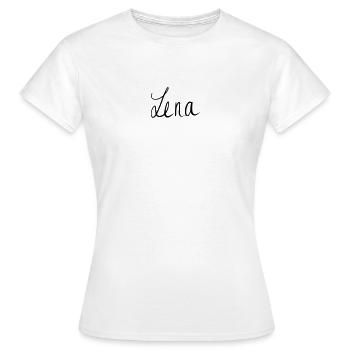 Lena - T-shirt Femme - blanc - Devant - AI Model Female 172 dark (172cm)