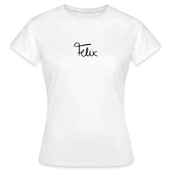 Felix - T-shirt Femme - blanc - Devant - AI Model Female 172 dark (172cm)