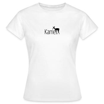 KarrieREH Karriere - Frauen T-Shirt - Weiß - Vorne - AI Model Female 172 dark (172cm)