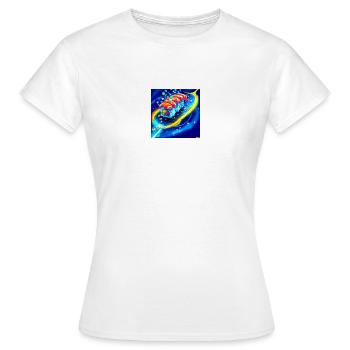 Un délicieux sushi - T-shirt Femme - blanc - Devant - AI Model Female 172 dark (172cm)