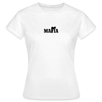 Mafia - Frauen T-Shirt - Weiß - Vorne - AI Model Female 172 dark (172cm)