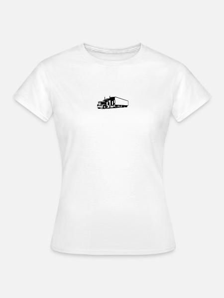 Truck - Frauen T-Shirt - Weiß