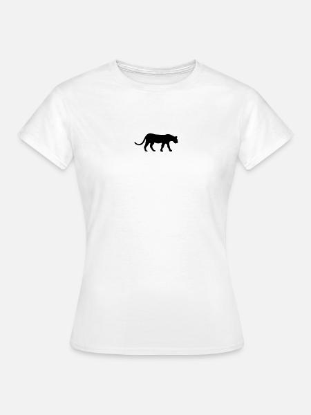Jaguar - Frauen T-Shirt - Weiß
