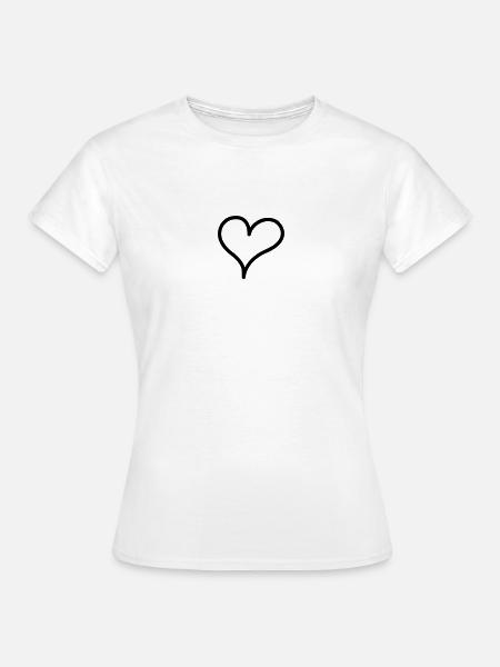 Love u! - Frauen T-Shirt - Weiß