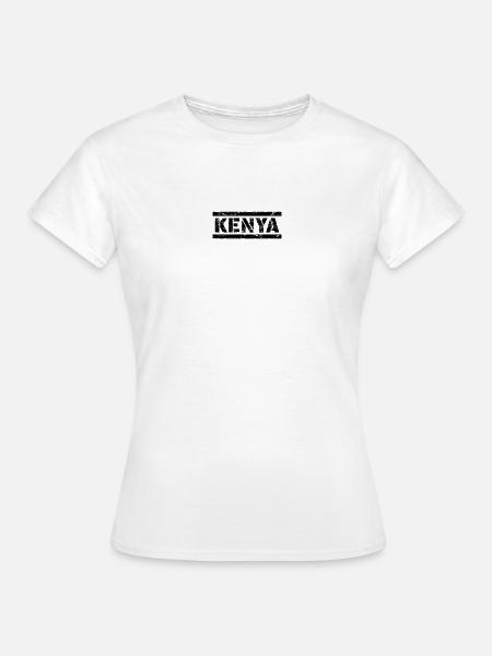 Kenya - Frauen T-Shirt - Weiß