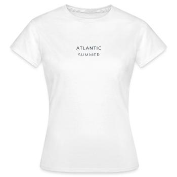Atlantic Summer - Women's T-Shirt - white - Front - AI Model Female 172 dark (172cm)
