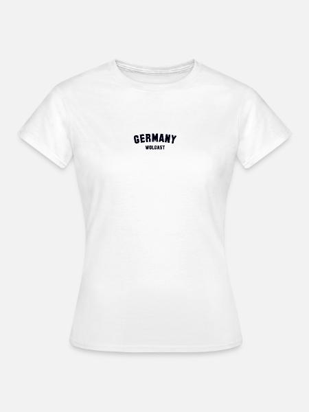 WOLGAST Germany - Frauen T-Shirt - Weiß