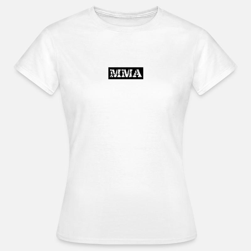 MMA - T-skjorte for kvinner - hvit