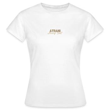 Atrani Amalfiküste Bühnenbild - Frauen T-Shirt - Weiß - Vorne - AI Model Female 172 dark (172cm)