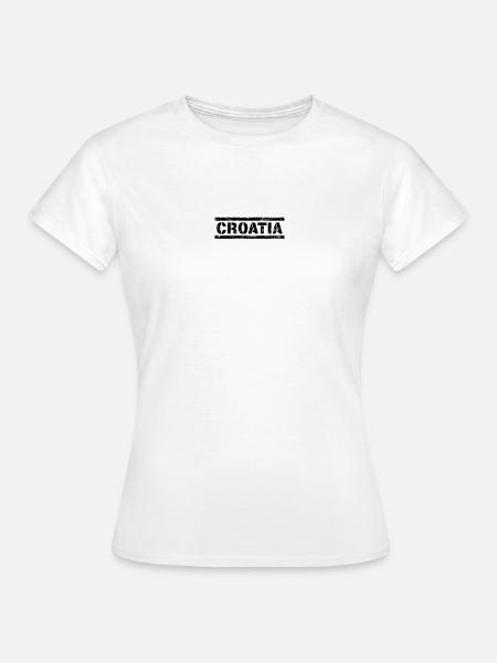 Croatia - Frauen T-Shirt - Weiß