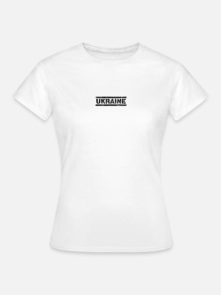 Ukraine - Frauen T-Shirt - Weiß