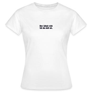 Dicton en dialecte berlinois - T-shirt Femme - blanc - Devant - AI Model Female 172 dark (172cm)
