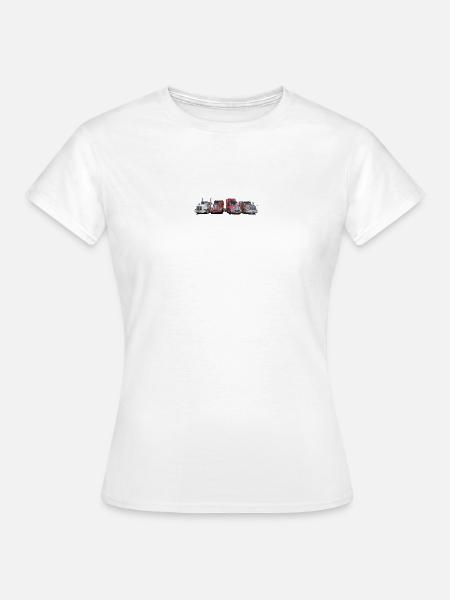 Tractors with cool snouts - Women's T-Shirt - white
