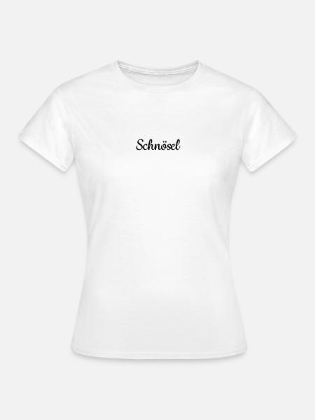 Schnösel - Frauen T-Shirt - Weiß