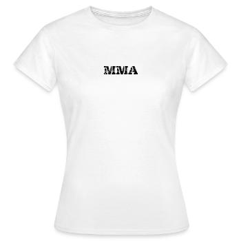 Le MMA - T-shirt Femme - blanc - Devant - AI Model Female 172 dark (172cm)