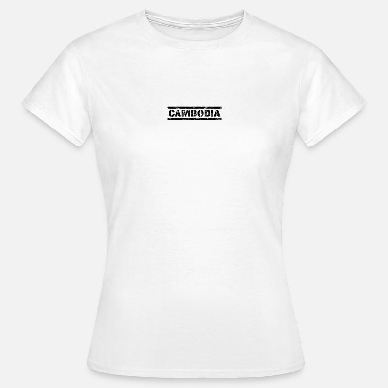 Cambodia - Women's T-Shirt - white