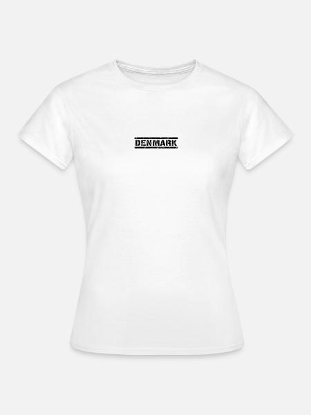 Denmark - Frauen T-Shirt - Weiß