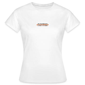 Normal-Extreme - T-shirt Femme - blanc - Devant - AI Model Female 172 dark (172cm)