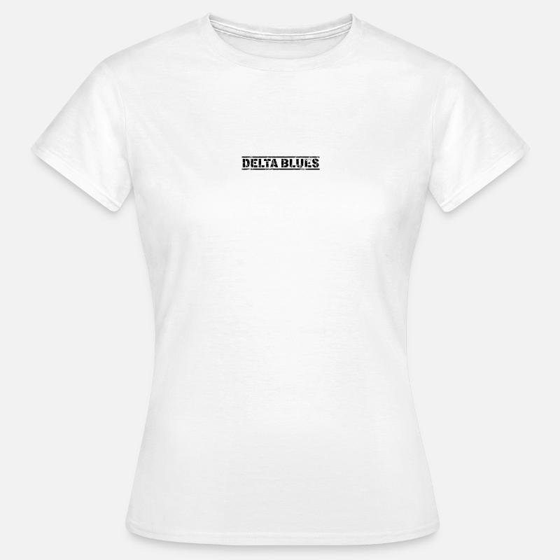 Delta Blues - Women's T-Shirt - white