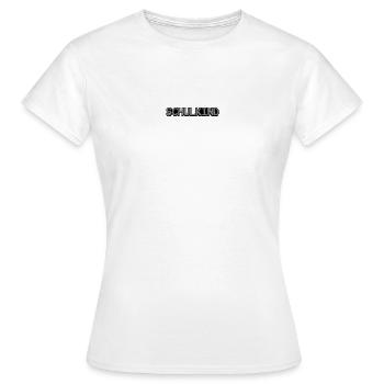 Schulkind Pixel - Frauen T-Shirt - Weiß - Vorne - AI Model Female 172 dark (172cm)