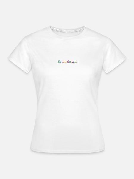 Team Deluxe Farbexplosion - Frauen T-Shirt - Weiß