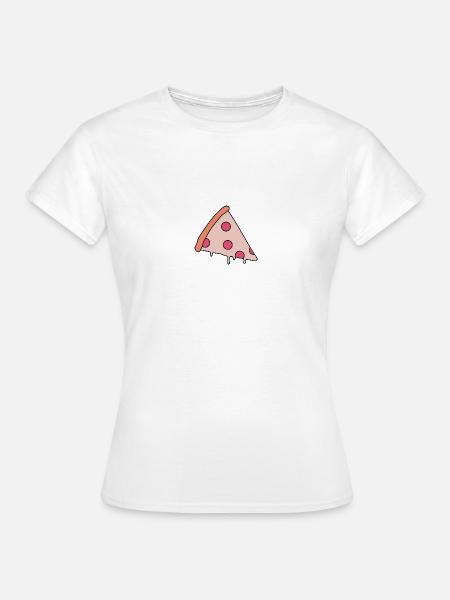 Pizza Slice - Frauen T-Shirt - Weiß