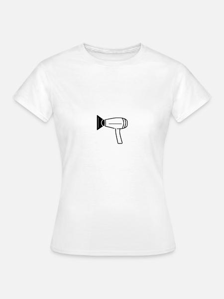 Föhn - Frauen T-Shirt - Weiß