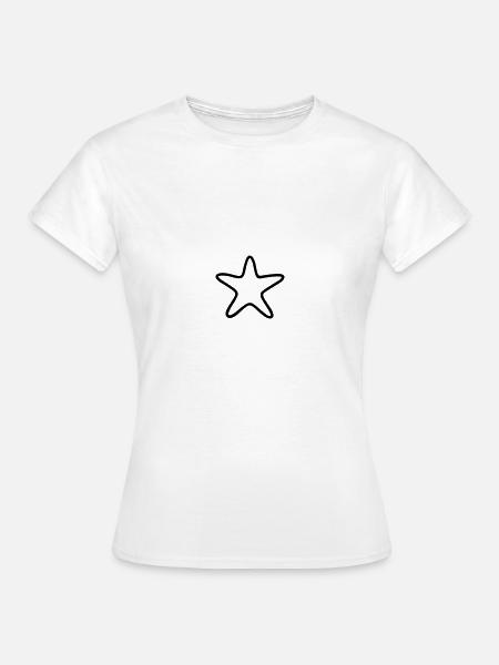 Seestern - Frauen T-Shirt - Weiß
