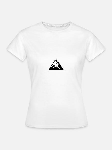 Berg - Frauen T-Shirt - Weiß