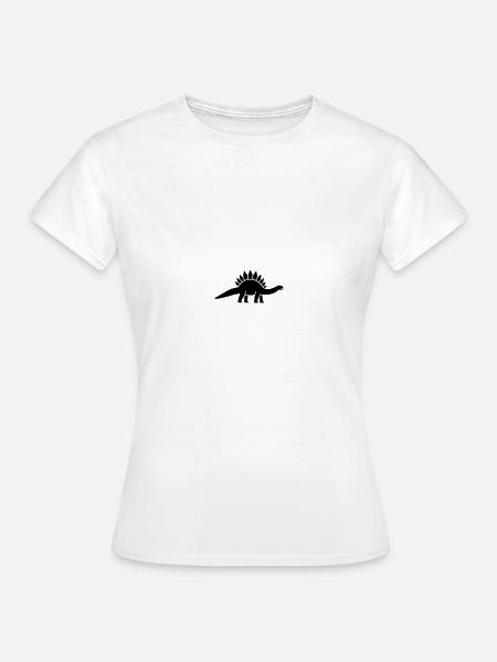 Stegosaurus - Frauen T-Shirt - Weiß