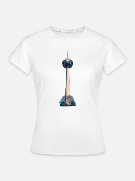 Colonius Risograph - Frauen T-Shirt - Weiß